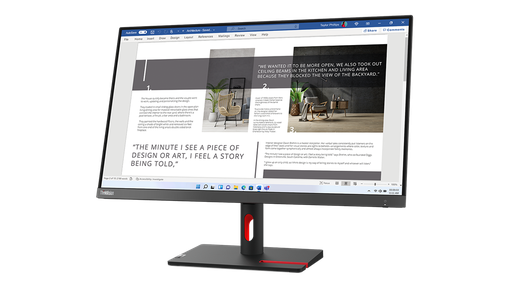 [20003004] Lenovo S27-4e 27" Full HD IPS Monitor | 100Hz | HDMI | VGA | 3-Year Warranty