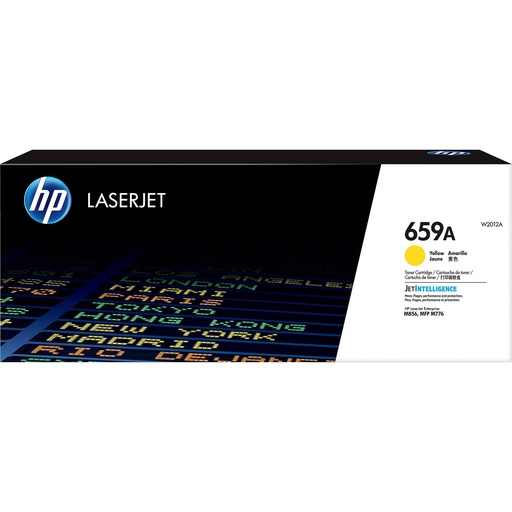 [21015001093] hp toner 659a 2010 yellow original حبر اتش اصفر اصلي