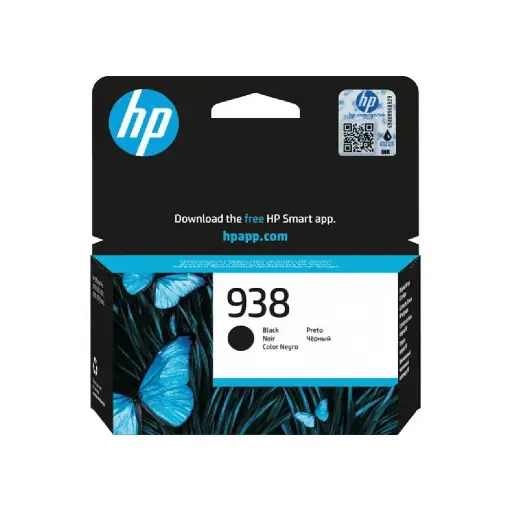 [21014002123]  INK-HP-938XL- Black Original Ink Cartridge حبر اتش بي اصلي