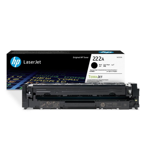 [21015001118] TNR-HP-222A-BLK-LJ-CRTG-W2220A حبر اتش بي  اصلي  اسود