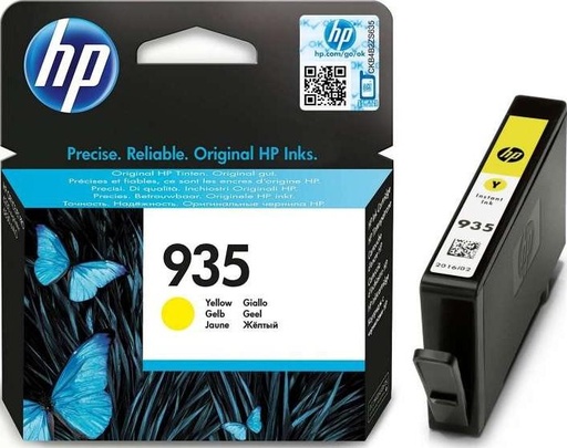 [21014002134] HP TONER CARTRIDGE 935 YELLOW  حبر اتش بي اصلي