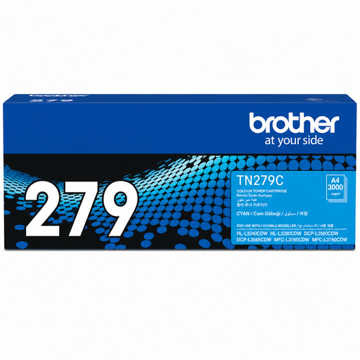 [21015004045] BROTHER TONER CARETRIDGE TN279 CYAN حبر برازر اصلي