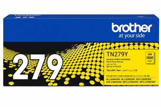 [21015004046] BROTHER TONER CARETRIDGE TN279 YELLOW حبر برازر اصلي